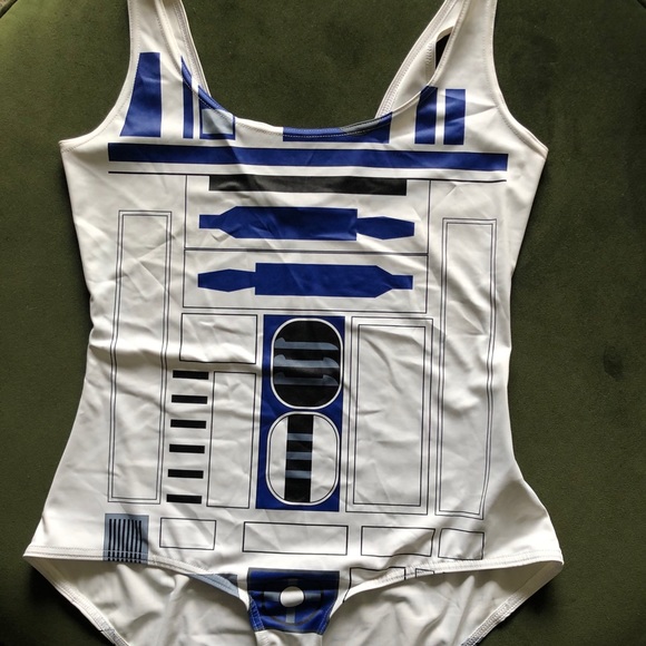 Star Wars R2-D2 Swimsuit - Black Milk - Picture 2 of 7